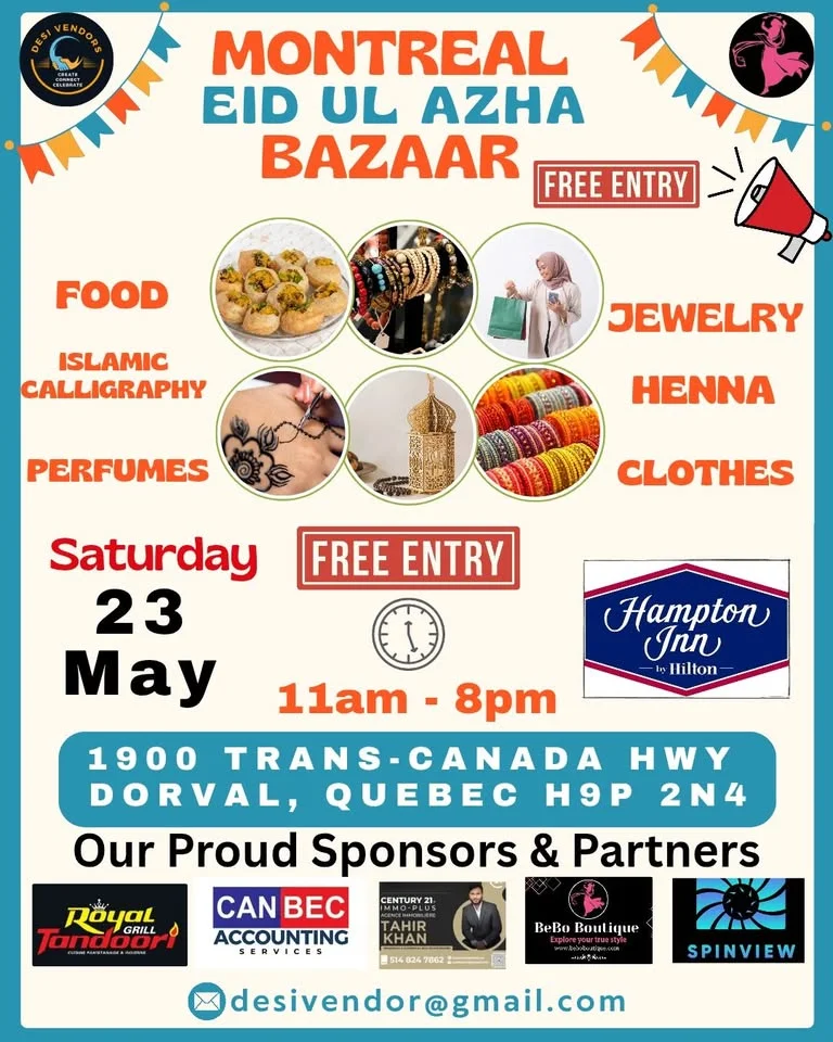 Bebo Boutique's Montreal Eid Ul Adha Bazaar 2026
